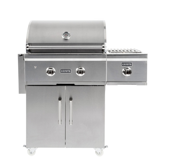 Coyote C-Series Single Side Burner for Grill Carts