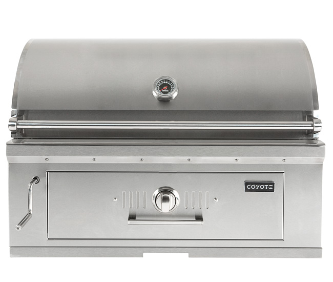 Coyote 36-inch Built-In Charcoal Grill