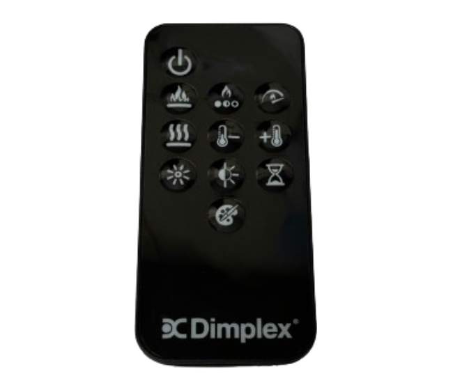 Dimplex Replacement Remote Control for PLF (Multi-Fire Slim) Series Electric Fireplace (All Models)