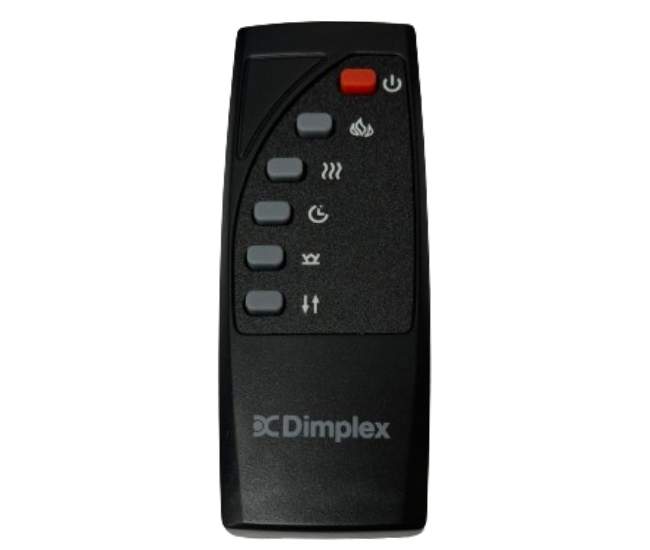 Dimplex Replacement Remote Control for SIL Series Electric Fireplaces (Model A)