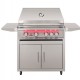 TrueFlame 32-inch 4-Burner Portable Gas Grill