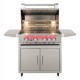 TrueFlame 32-inch 4-Burner Portable Gas Grill