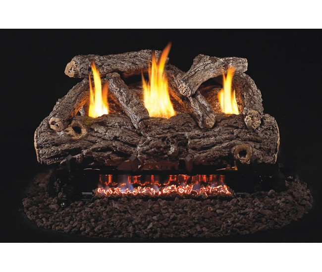 Real Fyre Golden Oak Designer Gas Log Set