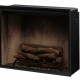 Dimplex Revillusion 36-inch Portrait Built-in Firebox with Glass Pane and Plug Kit, Weathered Concrete (RBF36PWCG)