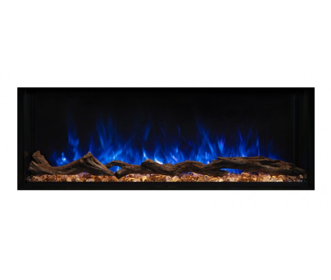 Modern Flame 96-inch Landscape Pro Multi (Built-In/ Clean Face) Multi-Sided Electric Fireplace