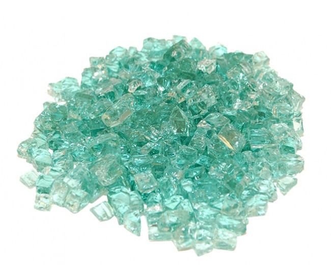 Real Fyre Emerald Fyre Glass