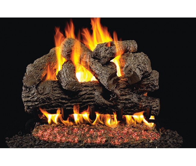 Real Fyre Royal English Oak Gas Logs Compatible with G45 Burner