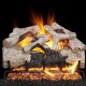 Real Fyre Charred Burnt Aspen Logs Compatible with G52 Stainless Steel Burner