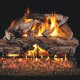 Real Fyre Charred Cedar Logs Compatible with G46 Series Burner