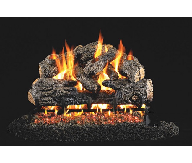 Real Fyre Charred Northern Logs Compatible with G46 Series Burner