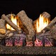 Real Fyre Foothill Oak Logs Compatible with G19 Vent-Free Burner