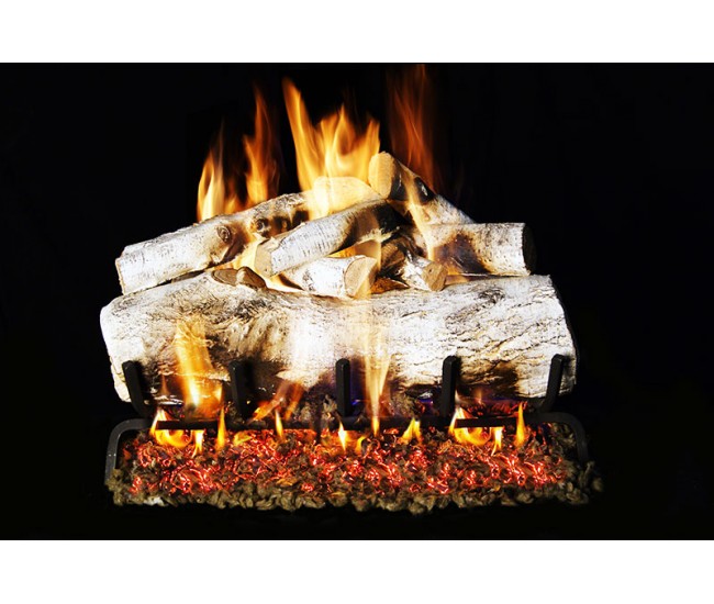 Real Fyre Mountain Birch See-Thru Gas Logs Only