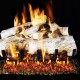 Real Fyre Mountain Birch Logs Compatible with G46 Series Burner