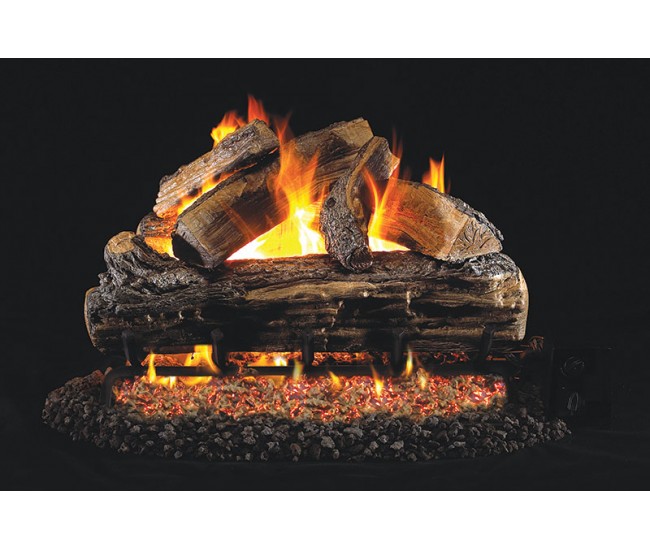 Real Fyre Split Oak Logs Compatible with G46 Series Burner