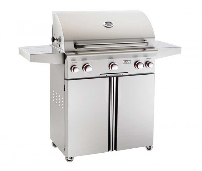 AOG 30-inch T Series Portable Grill With Rotisserie and Single Side Burner