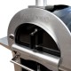 Pinnacolo Ibrido Hybrid Wood And Gas Outdoor Pizza Oven
